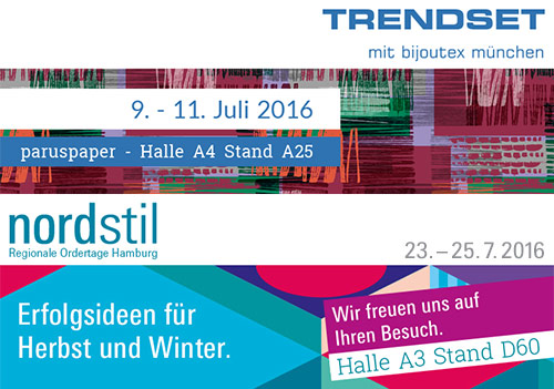 Messen Sommer 2016 - TRENDSET und nordstil