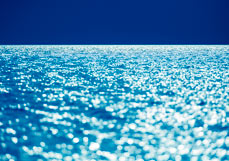 Doppelkarte Blaues Glitzern und Funkeln II