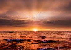 Doppelkarte Goldene Sonnenmystik