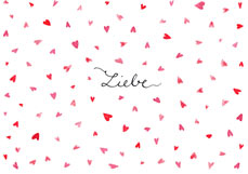 Doppelkarte Liebe