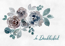 Doppelkarte In Dankbarkeit