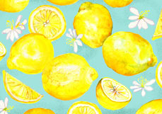 Doppelkarte Zitronenfrische