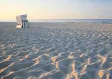 Postkarte Mein Strandkorb