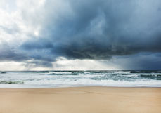Postkarte Nach dem Gewitter