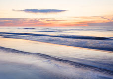 Postkarte Nach dem Sonnenuntergang