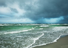 Postkarte Smaragdmeer