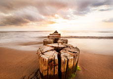 Postkarte Buhne Ton in Ton