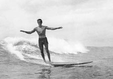 Postkarte Die perfekte Welle