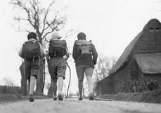 Postkarte Auf Wanderschaft