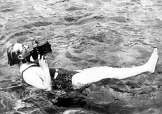 Postkarte Munkácsi in seinem Element