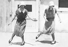 Postkarte Im Charlestonfieber