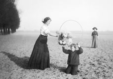 Postkarte Freiluftvorstellung