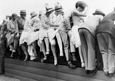 Postkarte Zaungäste