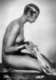 Postkarte Josephine Baker Aktstudie