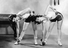 Postkarte Bleiben Sie fit!