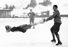 Postkarte Eiskalte Drehung