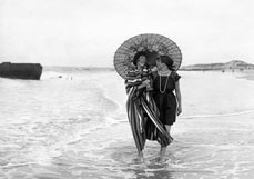 Postkarte Sonntags am Meer