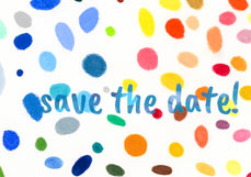 Postkarte save the date!