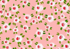 Postkarte Rosengarten