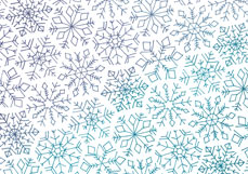 Postkarte Eiskristalle