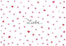 Postkarte Liebe
