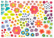 Postkarte merci.