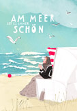 Postkarte AM MEER IST ES IMMER SCHÖN