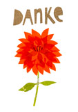 Postkarte DAnKe