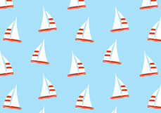 Postkarte Segelschiffe