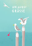 Postkarte URLAUBSGRÜSSE