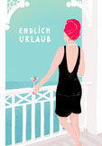 Postkarte ENDLICH URLAUB
